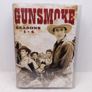 Gunsmoke Complete Seasons 1-4 DVD 24 Disc Box Set Matt Dillon James Arness